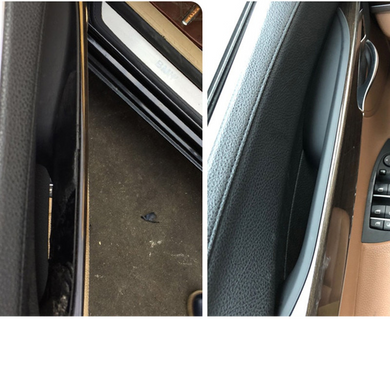 Комплект внутренних вставок ручек BMW F02 / Матовый цвет