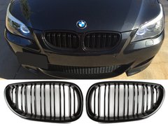 Ноздри двойные Решетка радиатора Чёрный глянец BMW (2003-2010) 60 E61 M5