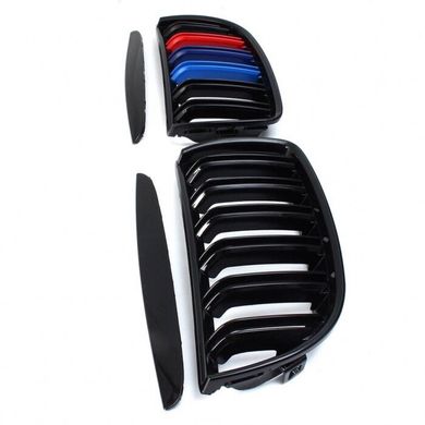 Решетка радиатора ноздри BMW E90 E91 (2005-2008) M-color / Дорестайлинг