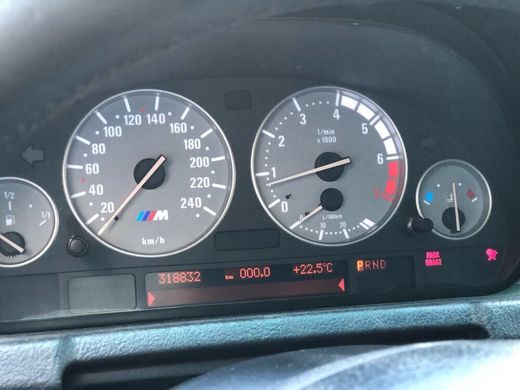 Приборка шкалы в приборную панель BMW "M" / E38 E39 X5 E53, Бензин