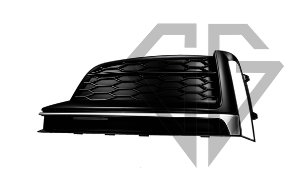 Решетки переднего бампера на Audi S5 F5 (2016-2020)