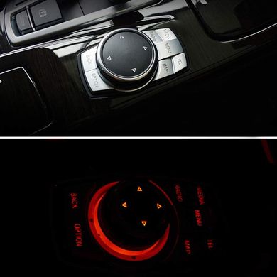 Накладки на кнопки iDrive для BMW / E60 E70 E90 F01 F02 F07 F10 F15 F20 F30 F33 F36 F34 F40 F39 F25 F26