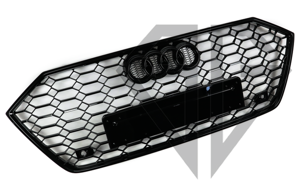 Решетка радиатора в стиле RS на Audi A7 C8 ( 4K ) (2017-2022)