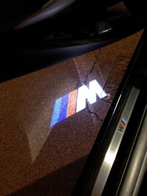 Подсветка двери логотип "M" E39 X5 E53