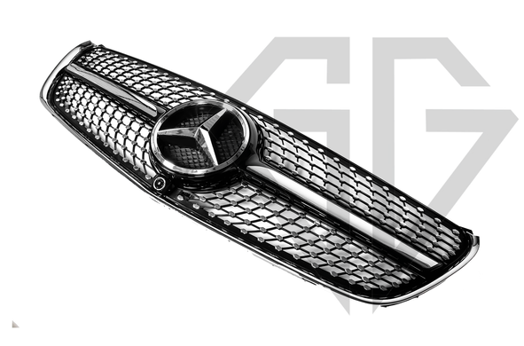 Решетка радиатора Mercedes V-Class W447 (2014-2019) Diamond Black