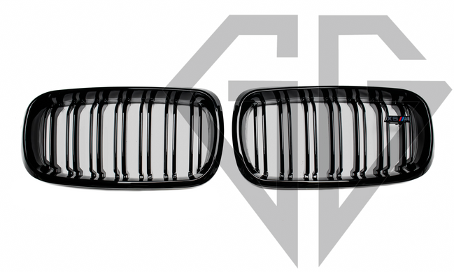 Решетка радиатора ноздри Черный глянец BMW X5 F15 X6 F16 X5M F85 X6M F86
