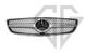 Решетка радиатора Mercedes V-Class W447 (2014-2019) Diamond Серая с хром вставками