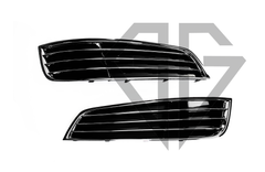Решетки переднего бампера Audi A8 2010-2014год (в стиле W12)