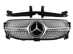 Решетка радиатора Mercedes GLE-Class W167 (2019-2022) Diamond Silver