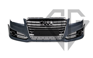 Передній бампер Audi A8 2014-2017 (в стилі S-Line)