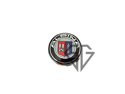 Эмблема BMW "Alpina" /45/68/74/82 мм, Заглушки на диски 68мм ( Цена за 4шт )