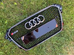 Решетка радиатора Audi A4 2011-2015 год (в стиле RS)