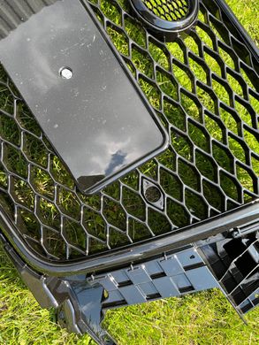 Решетка радиатора Audi Q3 (2011-2014) Черная в стиле RS