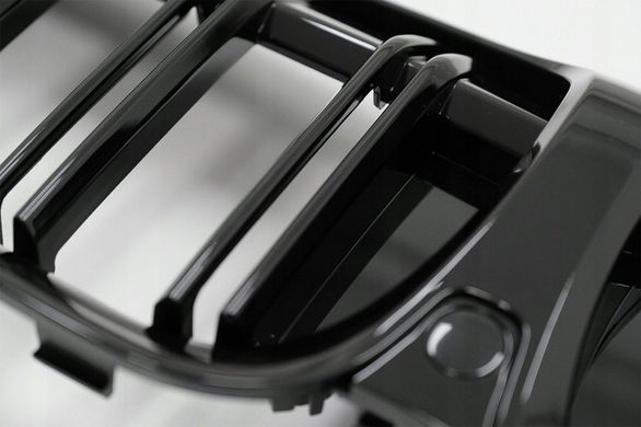 Решетка радиатора ноздри BMW G20 G21 (2018-2022) | Черный глянец
