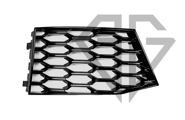 Решетки переднего бампера на Audi A3 8V (2016-2020) RS бампер