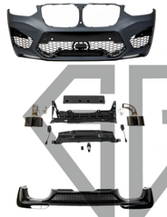 Обвес диффузор бампер передний  BMW X3 G01 (2018-2022)