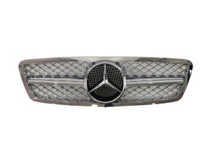 Решетка радиатора Mercedes C-Class W203 (2000-2007) SL Chrome