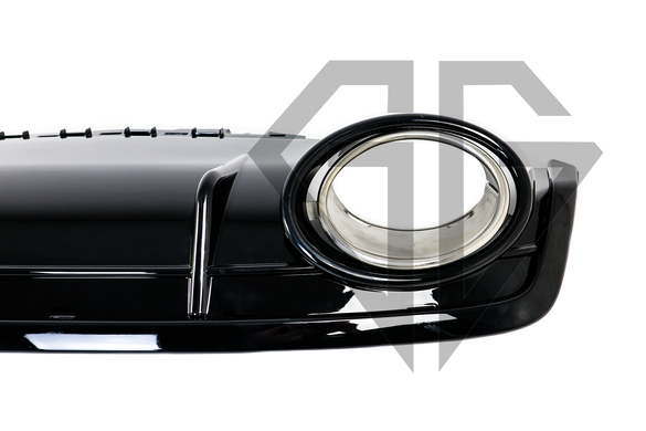 Диффузор с насадками на Audi Q7 4M ( стиль RSQ7 )