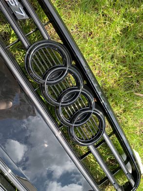 Решетка радиатора Audi A7 (2010-2014) Черная в стиле S-Line