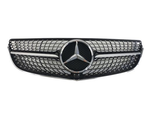Решетка радиатора Mercedes E-class Coupe C207 (2013-2017) Diamond Black