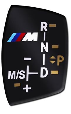 Накладка на ручку кпп,селектор BMW "M" / E60 E70 F10 F11 F06 F30 F12 F20 F34 F07 F25 F26