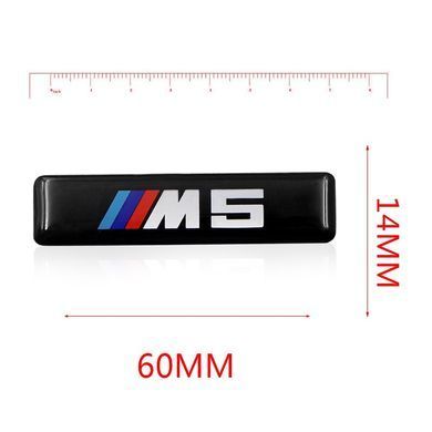 Наклейка M M3 M5 / BMW E39 E46 E60 E70 E90 F10 F20, M