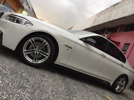 Наклейки на пороги матовые BMW "M Performance" E60 E90 F10 F20 F25 F30 F32 F33