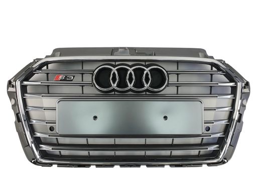 Решетка радиатора Audi A3 (2016-2020) в стиле S-Line