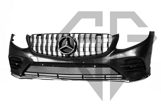 Комплект обвеса на Mercedes GLC-Class X253 (2015-2019) стиле AMG GLC43
