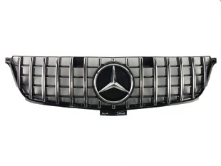 Решетка радиатора Mercedes ML-Class W166 (2011-2015) GT Chrome Black