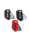 Чехол для смарт ключа "BMW" Performance F40 G30 G11 F48 F15 G05 F16, Черный : красная строчка