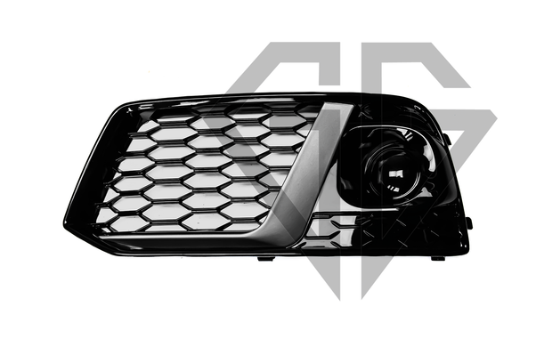 Решетки переднего бампера в стиле RS на Audi Q5 80A (2016-2020)