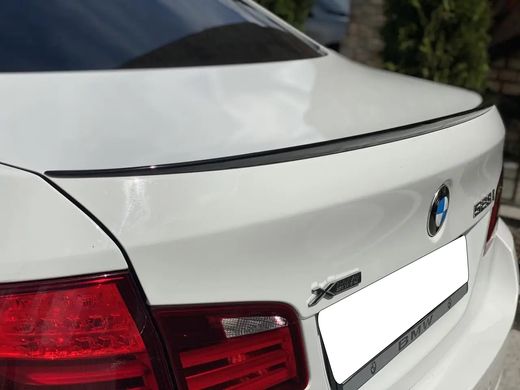 Спойлер для BMW F10 cтиль M5 (черный глянец)