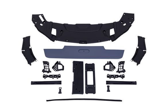 Комплект обвісу рестайлинг BMW G11 G12 (2015-2019) в стилі M-Paket (Хром)