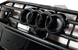 Решітка радіатора в стилі S на Audi A7 C8 (4K) (2017-2022) Чорна під радари
