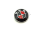 Эмблема красно черный карбон BMW 45/68/74/82 мм, На багажник 74мм ( Цена за 1шт.)