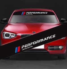 Наклейка на лобовое стекло BMW “M” Performance / E39 E46 E60 E90 F01 F10 F15 F30