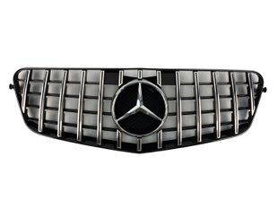 Решітка радіатора Mercedes E-Class W212 (2009-2013) GT Chrome Black