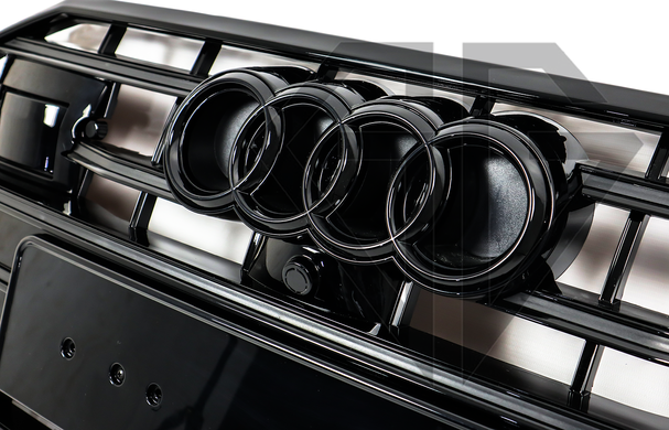 Решетка радиатора на Audi A6 C8 (2018-2022) под дистроник в стиле S6