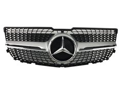 Решетка радиатора Mercedes GLK-Class X204 (2012-2015) Diamond Silver