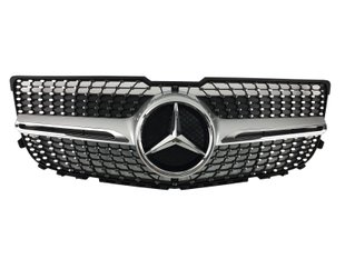 Решітка радіатора Mercedes GLK-Class X204 (2012-2015) Diamond Silver