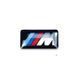 Наклейка на руль BMW "M" 18х10 мм /  E39 E46 E53 E60 E70 E90 F10 F20 F25 F30