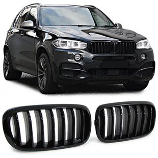 Решетка радиатора ноздри M Performance Чёрный глянец BMW X5 F15 X6 F16 X5M F85 X6M F86