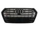 Решетка радиатора Audi Q5 (2016-2020) Черная в стиле S-Line