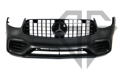 Передний бампер Mercedes GLC-Class X253 (2019-2022) стиль GLC63 AMG