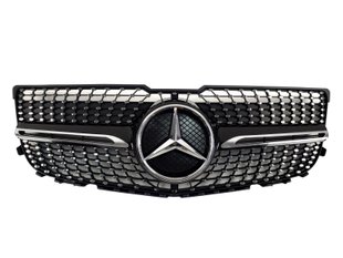 Решітка радіатора Mercedes GLK-Class X204 (2012-2015) Diamond Black