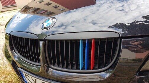 Накладки на ноздри BMW Е90 / 2005-2008 / Дорестайл