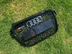 Решетка радиатора Audi A1 2010-2014 год Черная (в стиле RS)
