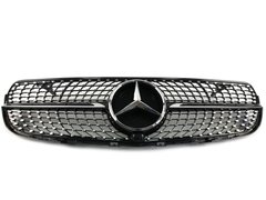Решетка радиатора Mercedes GLC/GLC Coupe-Class X253/C253 2015-2019год (Diamond Black)