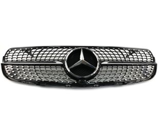 Решітка радіатора Mercedes GLC/GLC Coupe-Class X253/C253 (2015-2019) Diamond Black